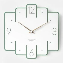 Staunton And Henry Wall Decor Gatsby Art Deco Wall Clock