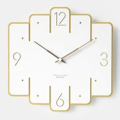 Staunton And Henry Wall Decor Gatsby Art Deco Wall Clock