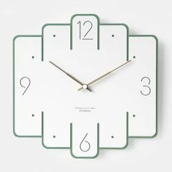 Staunton And Henry Wall Decor Gatsby Art Deco Wall Clock