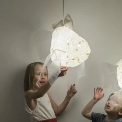 Staunton And Henry Goldfish Origami Ceiling Light