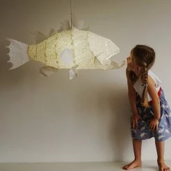 Staunton And Henry Lighting Grouper Fish Origami Ceiling Light
