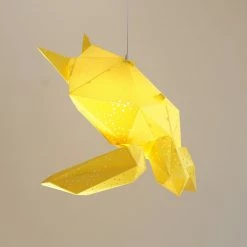 Staunton And Henry Lighting Sea Turtle Origami Ceiling Light