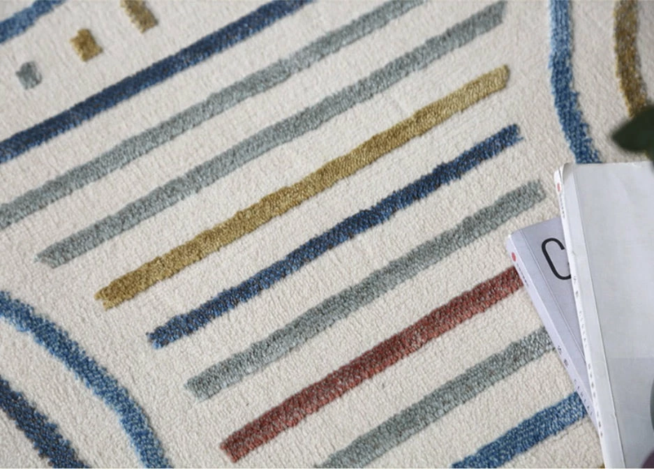 Staunton And Henry Austin Retro Lines Rug