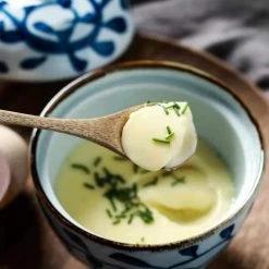 Staunton And Henry Akari Blue And White Japanese Soup Bowl With Cover