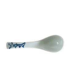 Staunton And Henry Akari Blue And White Japanese Soup Spoons Kitchen