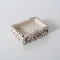 Staunton And Henry Eclectic Bella Terrazzo Bathroom Accessory Set