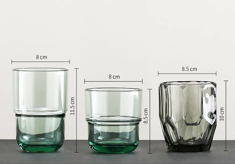 Staunton And Henry Amaro Bottle Green Bathroom Accessory Set Eclectic