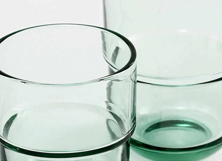 Staunton And Henry Amaro Bottle Green Bathroom Accessory Set Eclectic