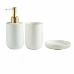 Staunton And Henry Classic Modern Bathroom Accessory Set