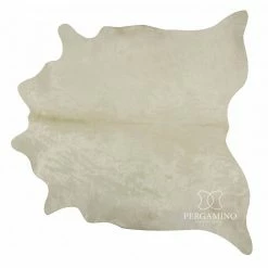 Staunton And Henry Rugs Pergamino Cream White Cowhide Rug