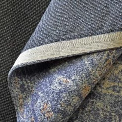 Staunton And Henry Kaveh Modern Blue Persian Rug Rugs