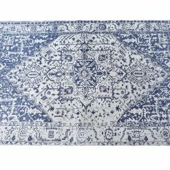 Staunton And Henry Rugs Zohreh Modern Blue And White Persian Rug