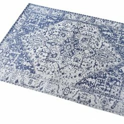 Staunton And Henry Rugs Zohreh Modern Blue And White Persian Rug