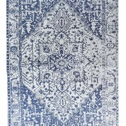 Staunton And Henry Rugs Zohreh Modern Blue And White Persian Rug