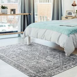 Staunton And Henry Rugs Darius Beige And Grey Persian Rug