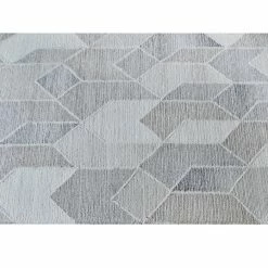 Staunton And Henry Alika Modern Grey Wool Rug Rugs