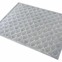 Staunton And Henry Votive Textured Grey Wool Rug