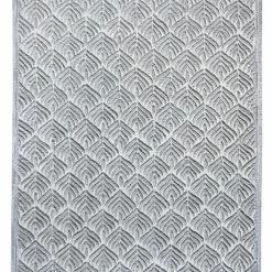Staunton And Henry Votive Textured Grey Wool Rug