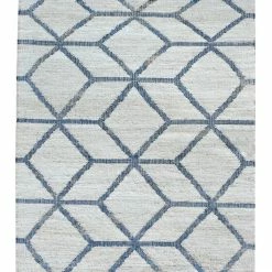 Staunton And Henry Ananda Modern Blue And White Rug Rugs