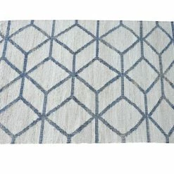 Staunton And Henry Ananda Modern Blue And White Rug Rugs