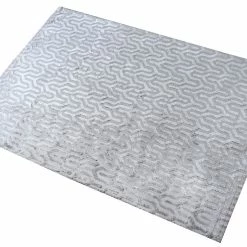 Staunton And Henry Maynard Beige Grey Viscose Rug Rugs