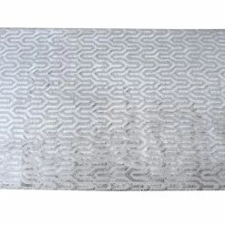 Staunton And Henry Maynard Beige Grey Viscose Rug Rugs