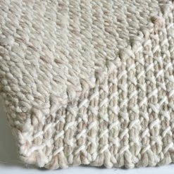 Staunton And Henry Edmond Beige Wool Rug