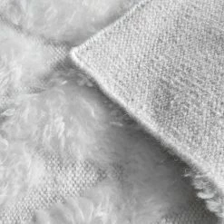 Staunton And Henry Boyd Modern White Wool Rug