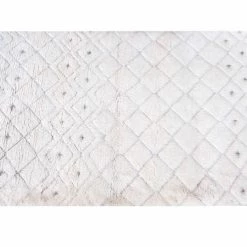 Staunton And Henry Boyd Modern White Wool Rug