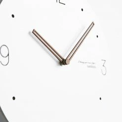 Staunton And Henry White Nordic Wall Clock SALE