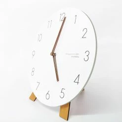 Staunton And Henry Wall Decor White Nordic Wall Clock