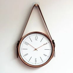 Staunton And Henry Copper Hanging Wall Clock