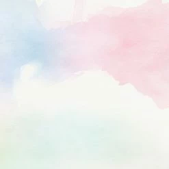 Staunton And Henry Pink And Blue Watercolors Wall Mural Wall Decor