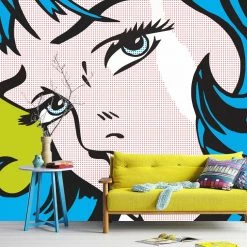 Staunton And Henry Retro Comic Wall Mural