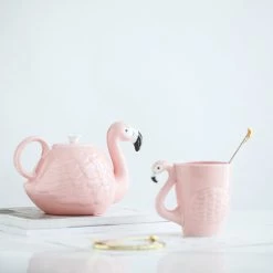 Staunton And Henry Flamingo Tea Set