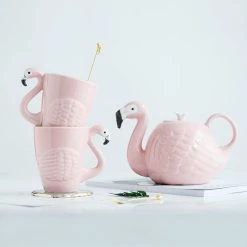 Staunton And Henry Flamingo Tea Set