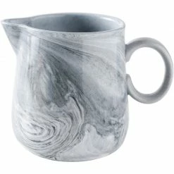 Staunton And Henry Kitchen Grey Marble Milk Jug