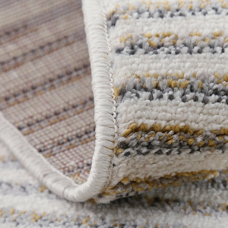 Staunton And Henry Rugs Nordic Yellow And Grey Rug