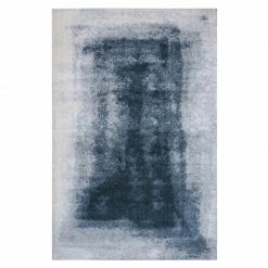 Staunton And Henry Rugs Abstract Blue And Grey Rug