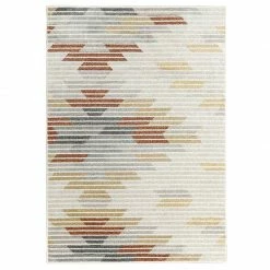 Staunton And Henry Rugs Modern Tribal Orange And Yellow Rug