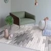 Staunton And Henry Atsila Modern Grey And White Tribal Rug Rugs