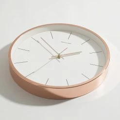Staunton And Henry Wall Decor Minimalist Nordic Copper Wall Clock
