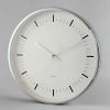 Staunton And Henry Wall Decor Minimalist Nordic Silver Wall Clock SALE