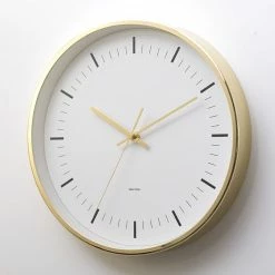Staunton And Henry Wall Decor Minimalist Nordic Gold Wall Clock