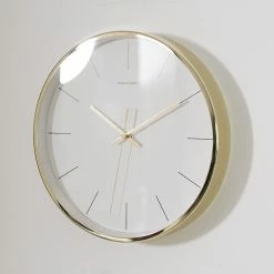 Staunton And Henry Wall Decor Minimalist Nordic Gold Wall Clock