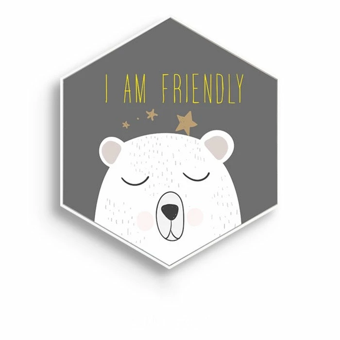 Staunton And Henry Hexagonal Framed Kids Room Prints