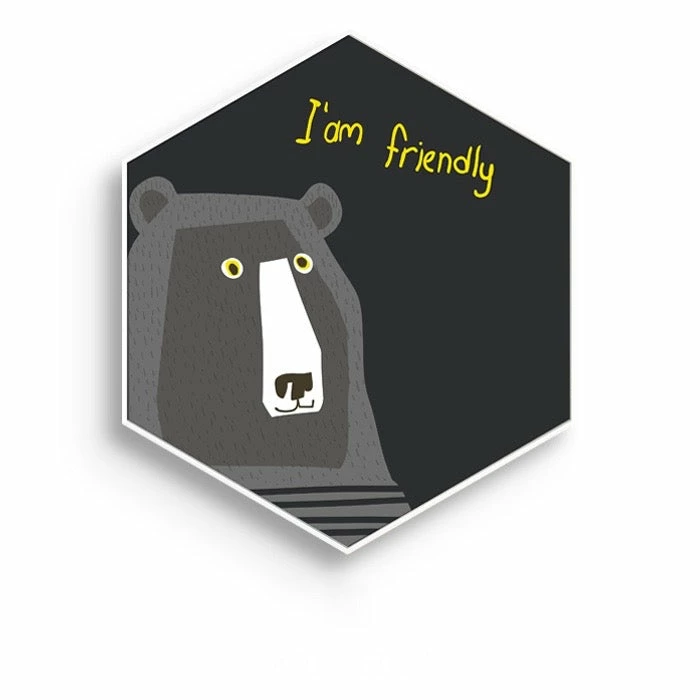 Staunton And Henry Hexagonal Framed Kids Room Prints