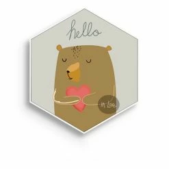 Staunton And Henry Hexagonal Framed Kids Room Prints