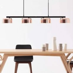 Staunton And Henry Modern Copper Island Pendant Light