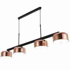 Staunton And Henry Modern Copper Island Pendant Light